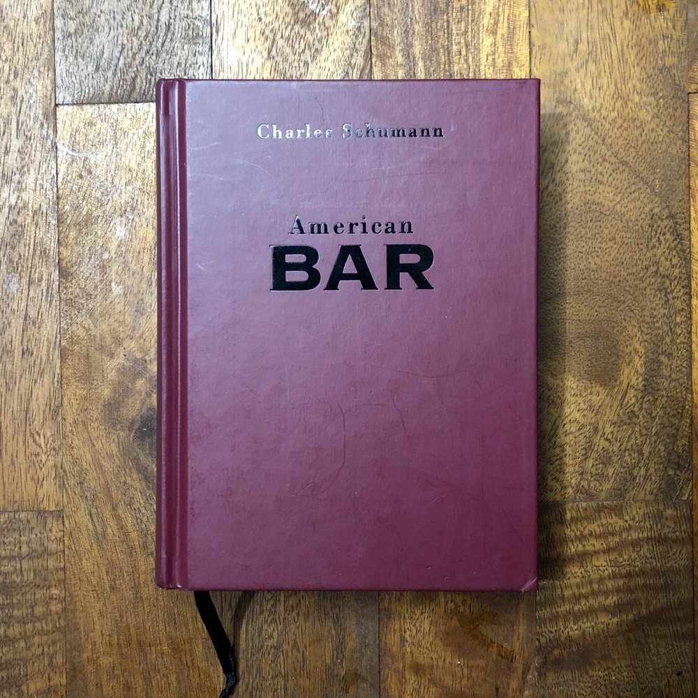 America Bar Cocktail Recipe Book